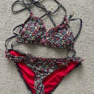 Juicy Couture Floral Bikini Excellent condition.